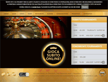 Tablet Screenshot of casinocampione.it
